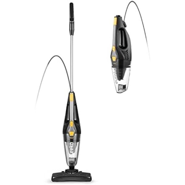 Eureka Home Lightweight Mini Cleaner for Carpet and Hard Floor Corded Stick