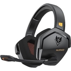 NUBWO G06 Dual Wireless Gaming Headset with Microphone for PS5, PS4, PC