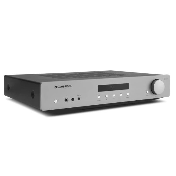 Cambridge Audio AXA35 Integrated Amplifier with Built in Phono Stage (Silver)