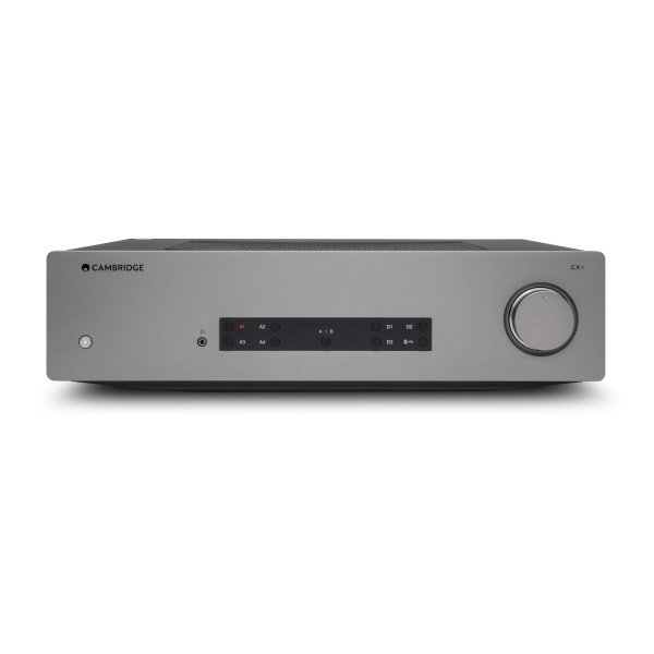 Cambridge Audio CXA81 MkII - 80 Watt Separate Integrated Stereo Amplifier HiFi System Featuring Bluetooth aptX HD and ESS Sabre DAC - Lunar Grey