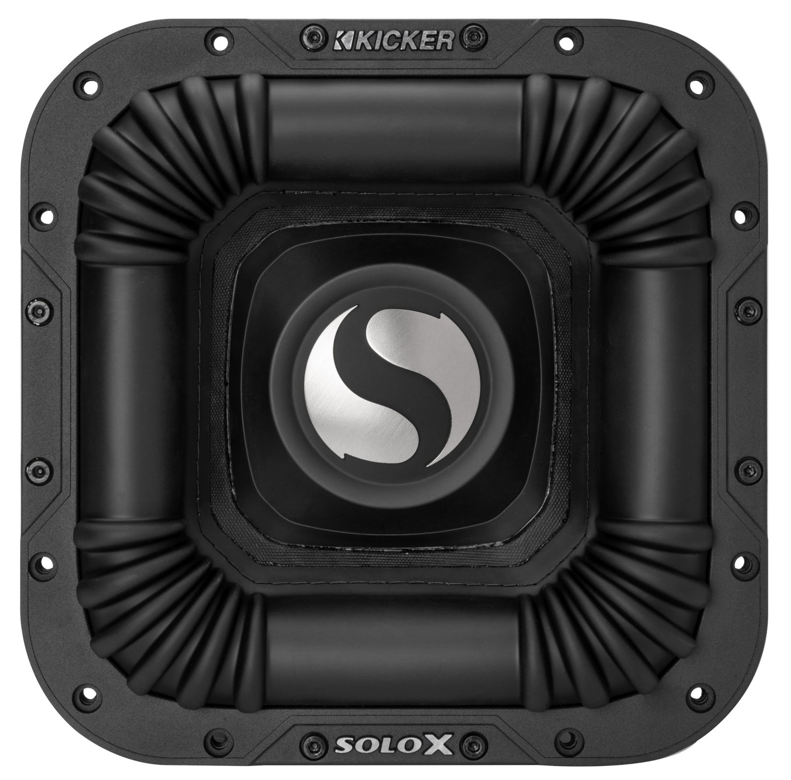 Kicker 49L7X101 - SoloX L7X 10-Inch (25cm), 3" Coil, Ferrite Competition Subwoofer, 1-Ohm